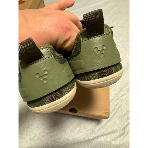 VivoBarefoot size 42 10.5 women’s Kanna L olive mesh synthetic barefoot olive gr - Picture 6 of 14